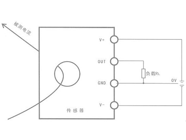 钳形直流电流传感器